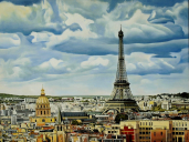 Paříž - akryl na plátně 200x180cm.JPG